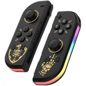 Resim WOTOBE JOY-02 Switch/Switch OLED Uyumlu Siyah JoyCon Joystick 