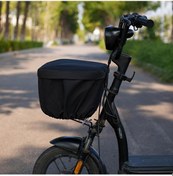 Resim E-bisiklet Sepeti Güneş Kremi Kılıfı Askılı Çanta Yağmur Geçirmez Kılıf Saklama Çantası Siyah Siyah 