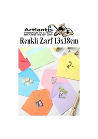 Resim Mavi Zarf 13x18 Cm 100 Adet Mavi Mektup Zarfı Davetiye Zarfı Kartpostal Çekiliş Hediye Zarfı 