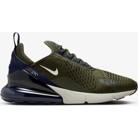 Resim Nike Air Max 270 Haki Renk Erkek Sneaker Dar Kalıp Haki - Yeşil 