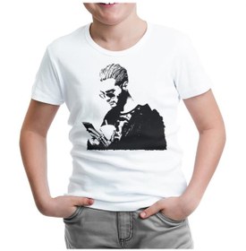Resim Tokio Hotel - Bill Kaulitz Beyaz Çocuk Tshirt 
