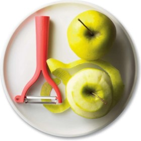 Resim Renkli Çok Amaçlı Sebze Meyve Soyacağı, Pratik ve Dayanıklı Mutfak Gereci 