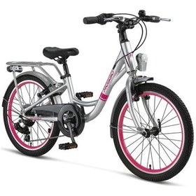 Resim Mosso Infınıty-20-v Kız Çocuk Bisikleti 254h 20 Jant 6 Vites Silver Çok Renkli 