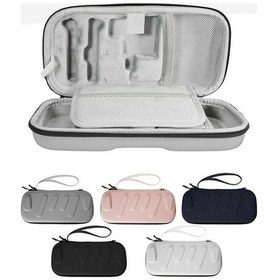 Resim Ankatek Taşınabilir Tak Switch Switch Sürümü Sert Pembe Oled Nintendo Kabuk İçin Depolama Çantası Korumalı Kılıf Ab / Cx 