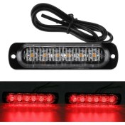 Resim Xiyu Shop Kırmızı 2 Adet Dc LED Çalışma Işık Çubuğu Taşkın Nokta Offroad 4WD Araba Suv Sürüş Sis Lambası Araba Suv Van Kamyon Işıkları Için LED Çubuk Işık (Yurt Dışından) 