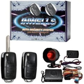 Resim İnwells Sustalı Kumandalı Oto Alarm Seti 