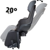 Resim Bobike Go Maxi Yatırılabilir Bisiklet Çocuk Taşıyıcı Siyah (Bagaj Üstü) 