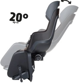 Resim Bobike Go Maxi Yatırılabilir Bisiklet Çocuk Taşıyıcı Siyah (Bagaj Üstü) 