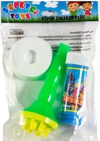 Resim Köpük Çıkaran Flüt - 3 Adet Çok Renkli 