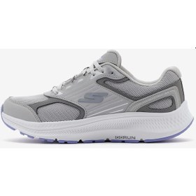 Resim Skechers Go Run Consistent 2.0 - Advantage Kadın Gri Koşu Ayakkabısı 128606 Gylv Gri 