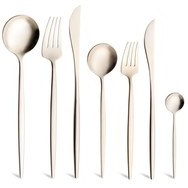 Resim JUMBO 9000 84 PARÇA 12 KİŞİLİK MAT ÇATAL KAŞIK BIÇAK SETİ 
