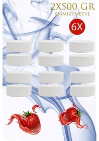 Resim Nem Alıcı Rutubet Ve Küf Önleyici Yedek Tablet Kırmızı Meyve 2x500 6'lı 