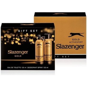 Resim Slazenger Set Edt 125ml+ 150ml Deo Gold 