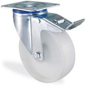 Resim Poliamid Döner Frenli Teker 100 mm 