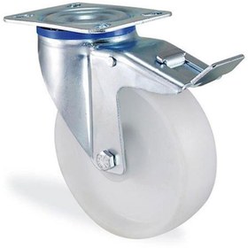 Resim Poliamid Döner Frenli Teker 100 mm 