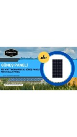 Resim Teknovasyon Arge Güneş Enerjisi Hibrit Paket 3 Kva Tam Sin. Inverter 330 Watt Güneş Paneli 150 Amper Jel Akü 1000 Watt 24 V Rüzgar Türbini + Yerli Şarj Kontrol Cihazı Rüzgar Türbini Set 