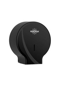 Resim Rulopak Modern Mini Jumbo Tuv. Kağıdı Dispanseri Siyah Çok Renkli 