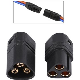 Resim Genel Markalar Mt60 3 Pin Dişi Erkek Konnektör Soket Çift Amass 3.5mm 12awg Rc Esc Motor Drone Lityum Lip 