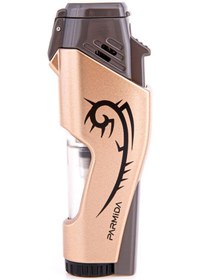 Resim Parmida 2 Torch Pürmüz Bronz Desenli Puro Çakmağı 