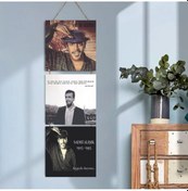 Resim Ahşap Katlanabilir 3lü Tablo - Tbl0062 