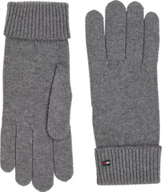 Resim Tommy Hilfiger ESSENTIAL FLAG GLOVE Kadın Gri Eldiven 