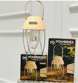 Resim Powerdex Pd-5555 Şarjlı Kamp Lambası Krem 