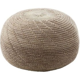 Resim Puf 45 cm Bej Renk MeridyenDukkan Ev Dekorasyon Poliüretan Sünger 