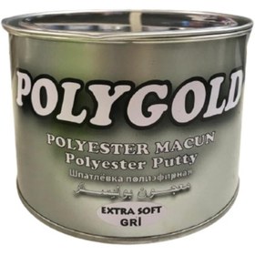 Resim Polikor Gri Polygold Polyester Macun Ekstra Soft 4kg 
