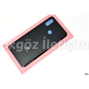 Resim Tkgz Xiaomi Mi 8 Arka Kapak Batarya Pil Kapağı Cam Siyah 
