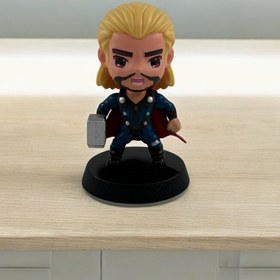 Resim Thor Süper Kahraman 13 cm Sallanan Kafa Karakter 