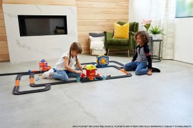 Resim Hot Wheels Tekerlekli Yarış Dünyası Oyun Seti İtfaiye İstasyonu FNB15-GJL06 