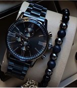 Resim pullmarkt Bileklik + analog kol saati seti 