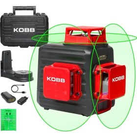 Resim KOBB KBL34G 40 Metre Çizgi Lazer Distomat Lazer Sınıfı 2 ile Yüksek Hassasiyetli Hizalama 