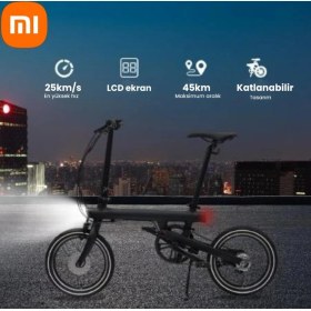Resim Xiaomi Smart Akıllı Elektrikli Katlanabilir Bisiklet 2025 