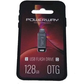 Resim Powerway 128 GB Lightning OTG Flash Bellek 