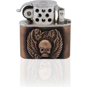 Resim Zekupp Zippo Kuru Kafa Tasarımlı Joker Çakmak 