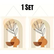 Resim Sunshine022 Ahşap Manyetik 50 Cm Poster Klips Tablo Resim Çerçeve Dekorasyon Seti 