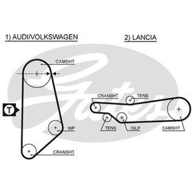 Resim TRIGER KAYISI (113x190) VW SANTANA PASSAT 1.9 10V (81 83) 2.0 10 