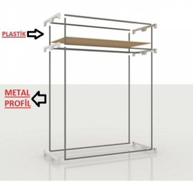 Resim BYMÜHENDİS Mavi Bez Dolap 