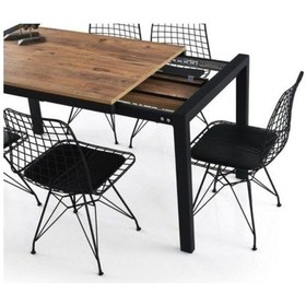 Resim Erezogullari_Mobilya Açılır Yemek Toplantı Masası 75X120 Cm 