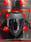 Resim MT Helmets Thunder 4 Sv Solid(şeffaf vizörlü) kask 