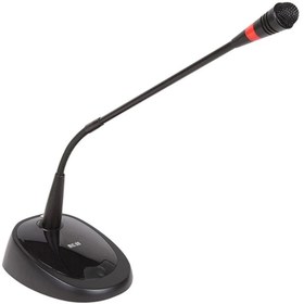Resim HTDZ Ht-d66 Masa Üstü Işıklı Goosenecek Mikrofonu 40 Cm, Cardioid 