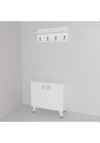 Resim Kalenderdekor1 Kalender Dekor Sonia-1 Sn01 Portmanto Vestiyer Ayakkabılık 