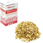 Resim 500 Adet 4,8 mm Dişi Fiş Tırnaksız Terminal Kablo Ucu SF1D Mini 