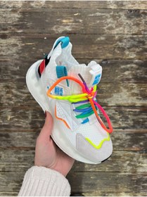 Resim Guja 25Y433 Kadın Beyaz Triko Unisex Tasarım Kalın Air Taban Ortopedik Rahat Comfort Yürüyüş Spor Ayakkab 