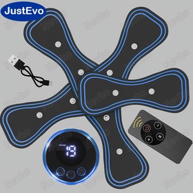 Resim EMS Akıllı Cep Masaj Ped, Taşınabilir USB Şarj Edilebilir, Lityum Pil, Tam Vücut, Bacak, Çoklu Sahne Kullanımı İçin Kokusuz Plastik Kas Rahatlatma Cihazı - Banyo Sonrası Kas Rahatlatma İçin İdeal, Taşınabilir Masaj Cihazı|Kompakt Tasarım|USB Şarj Edilebilir Ped, FutMasaj Aksesuarları 
