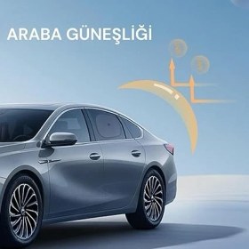 Resim Lidyahan Store Yan Cam Perdesi, Araba Ön Cam Perdesi, Otomobil Yan Cam Güneşliği, Oto Güneşlik Perde 2 Adet 