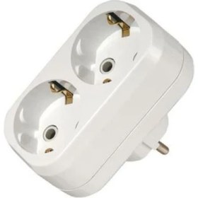 Resim Makel Golyat ''ı'' Tipi 2li Topraklı Priz 