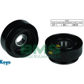 Resim BMS Dıscover Land Ford 3000 Tdı Alternatör Gergi Bilyası - 17x65x29,5 (demir-ıron) 