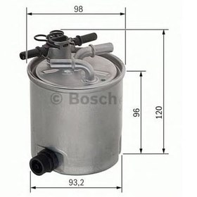 Resim Bosch F026402019 Yakıt Filtresi Dacıa Logan- Logan Mcv 1.5Dcı 